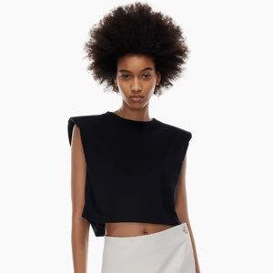 Aritzia Babaton shoulder pad tank top